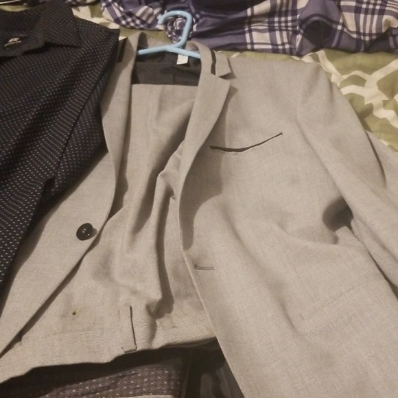 Suite jacket with pants and button down - Picture 1 of 4